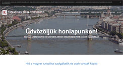 Desktop Screenshot of katkafodor.hu